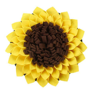 Sunflower snuffle mat