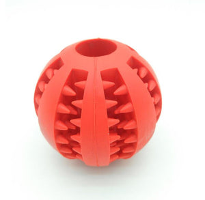 Treat-dispensing ball