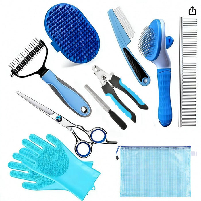 Everything inside the 12-piece Grooming Kit