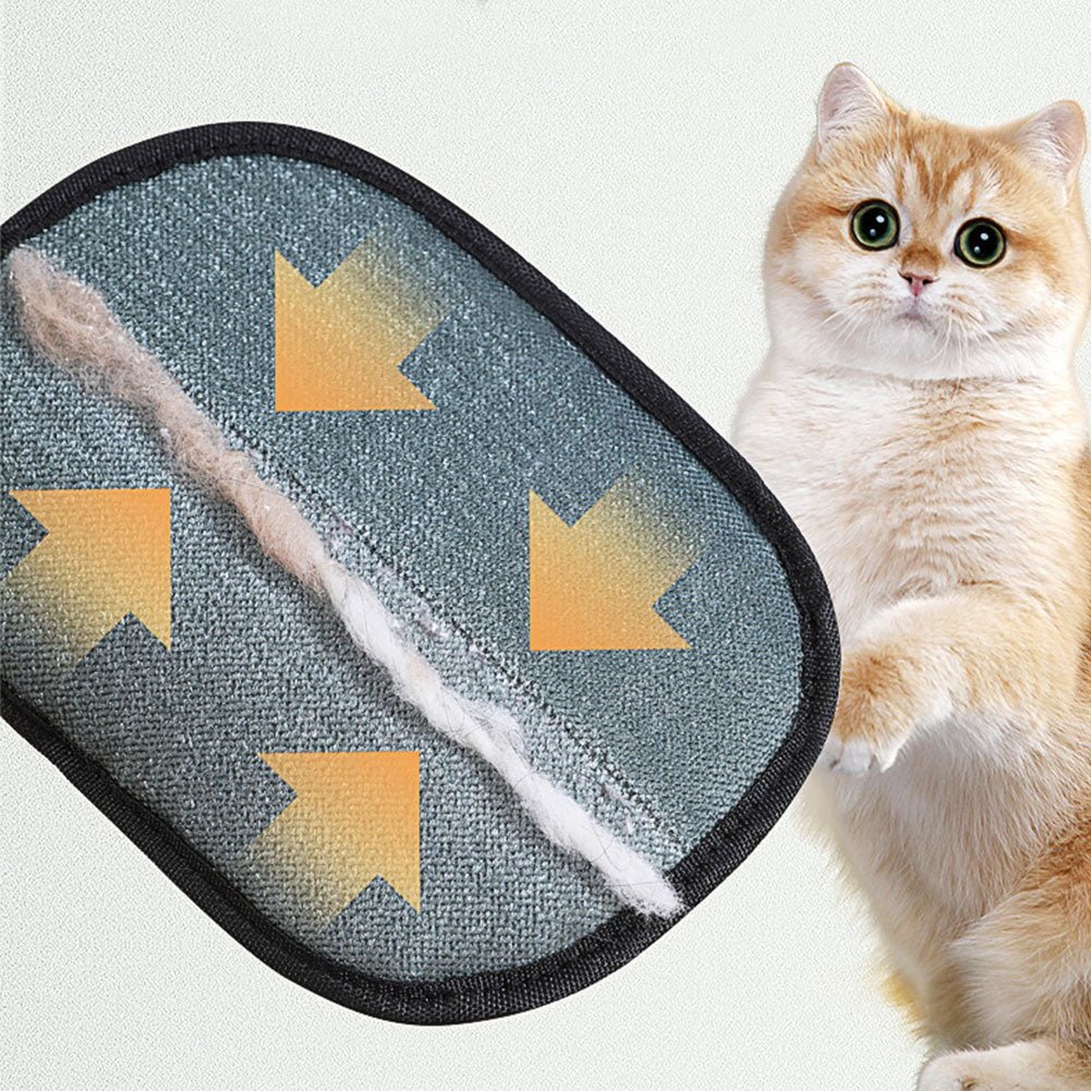 Pet Hair Remover Mitt - Deshedding Grooming Glove for Dogs and Cats