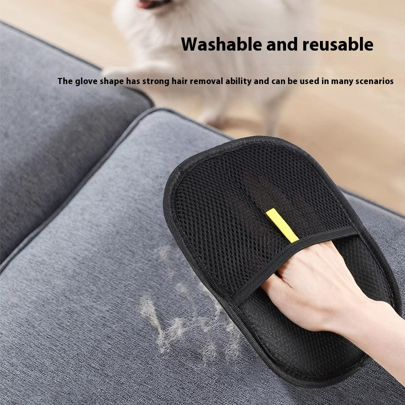 Pet Hair Remover Mitt - Deshedding Grooming Glove for Dogs and Cats